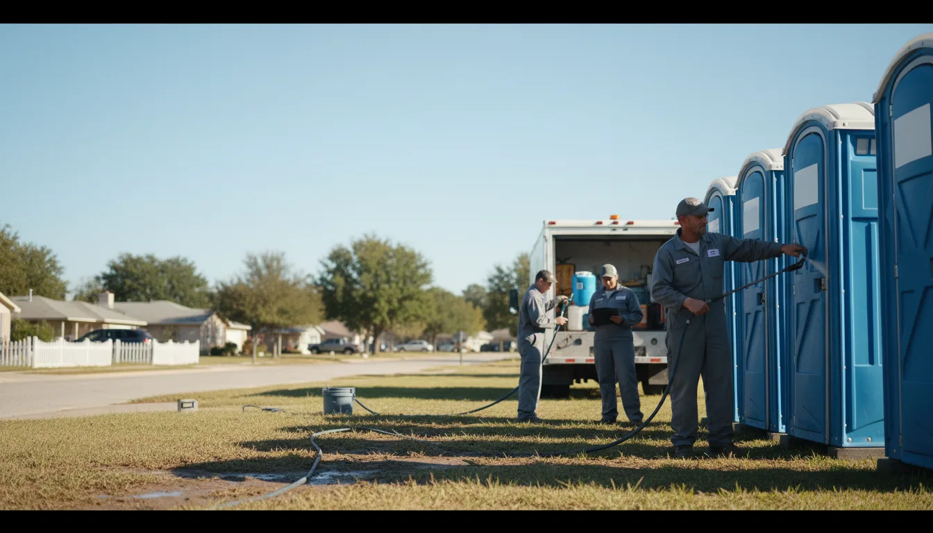 Long-Term Portable Toilet Rental in Robstown, TX near me